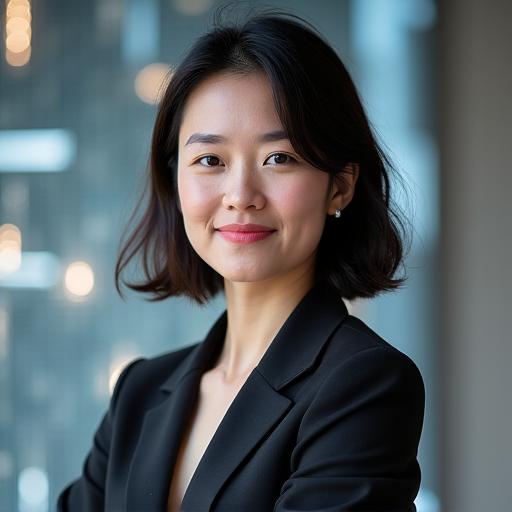 クリエイティブテクノロジストの佐藤結衣のポートレート写真